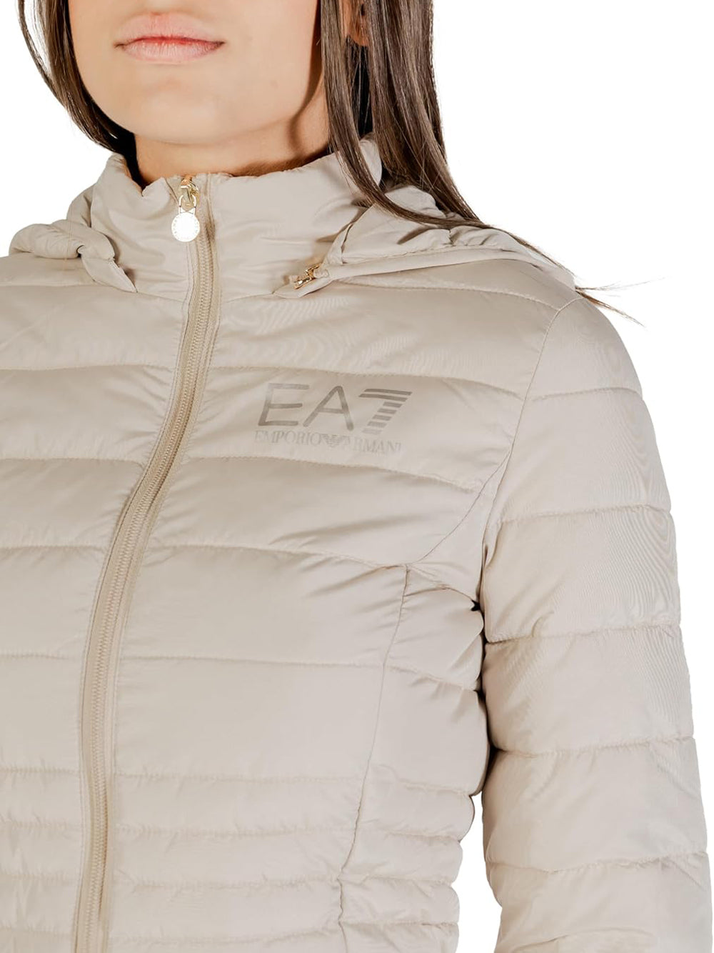 Ea7 Emporio Armani Giubbotto corto Donna Mod. 8NTB23 TNF8Z U1046 Beige