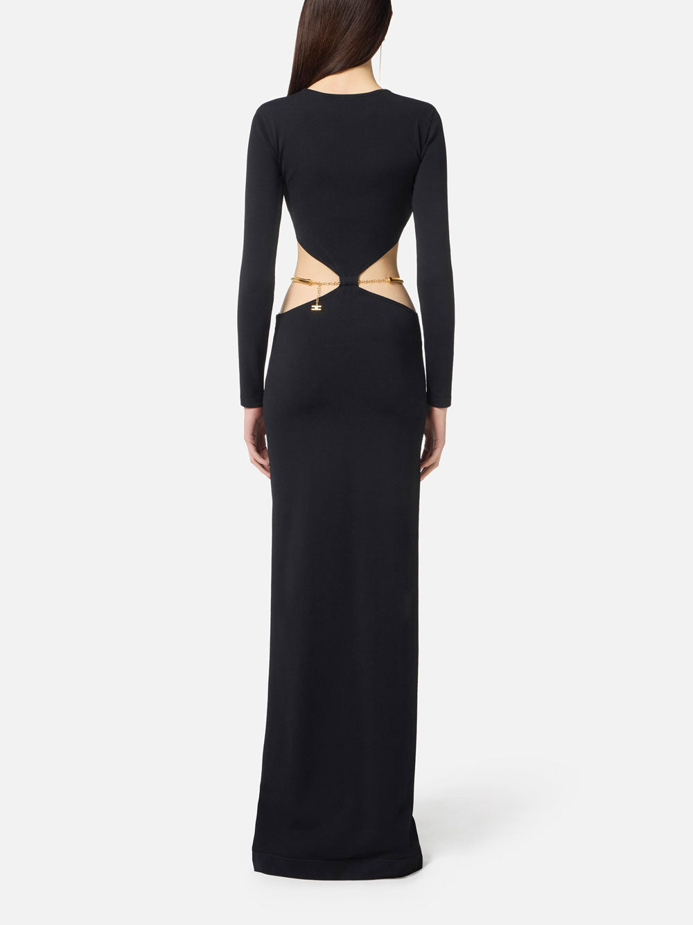 Vestito Longuette Elisabetta Franchi da Donna - Nero