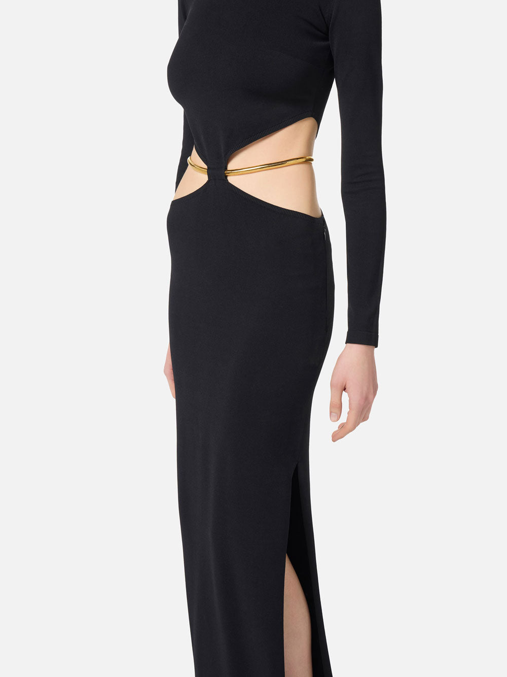 Vestito Longuette Elisabetta Franchi da Donna - Nero