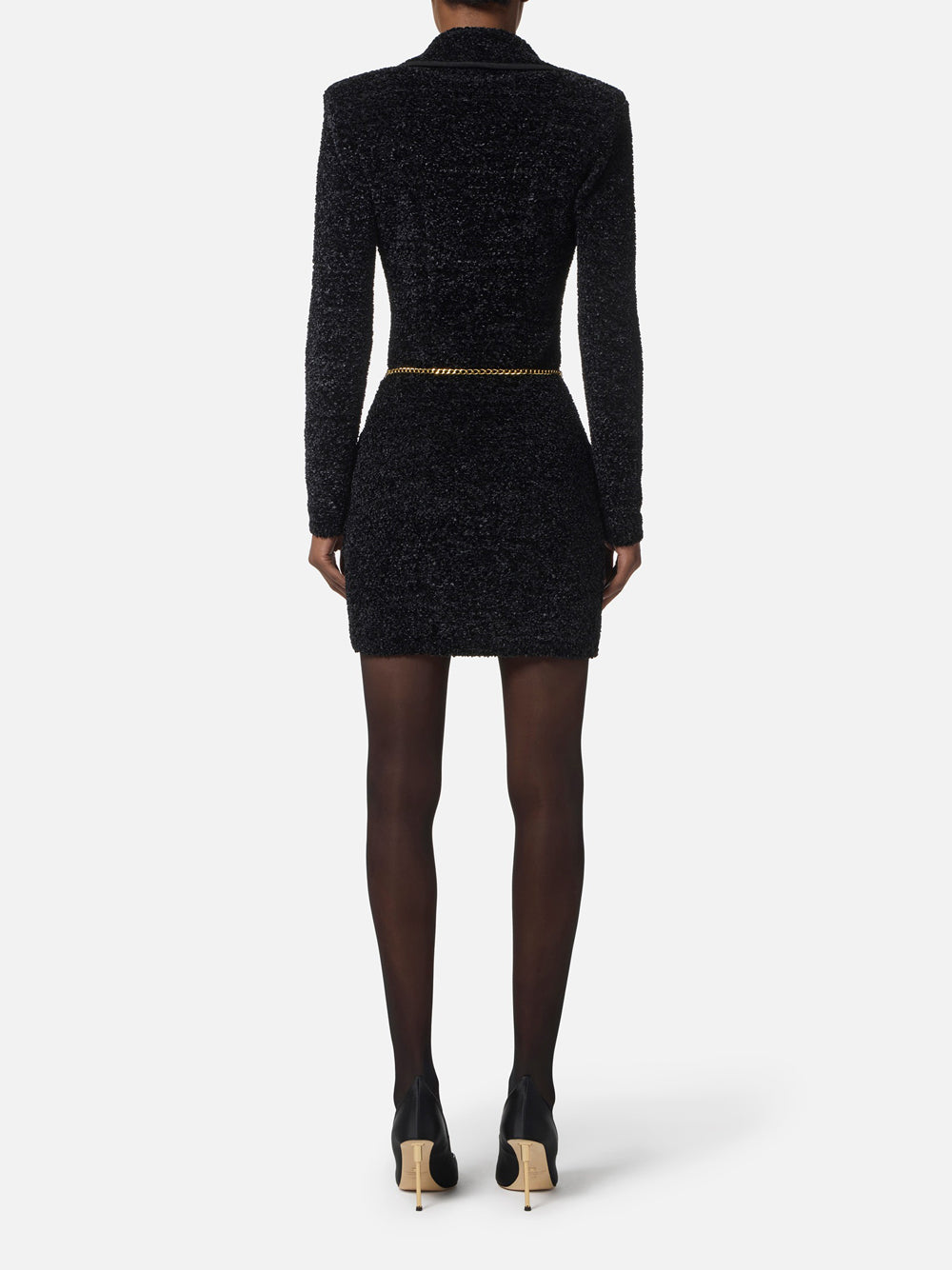 Vestito Mini Elisabetta Franchi da Donna - Nero