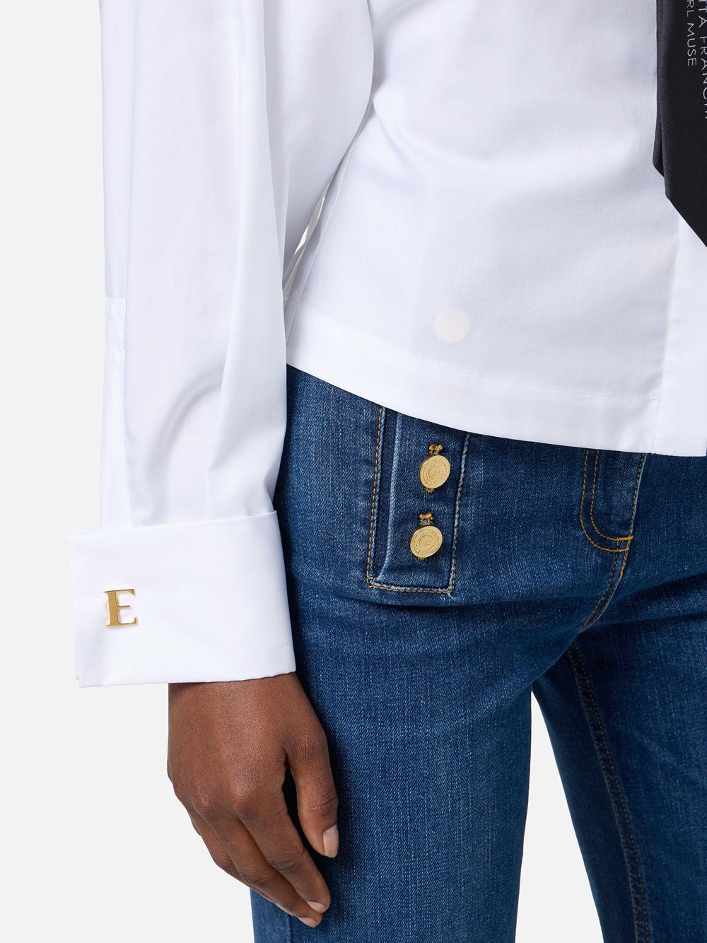 Camicia Elisabetta Franchi da Donna - Bianco
