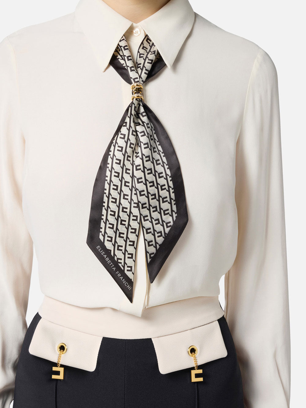 Camicia Elisabetta Franchi da Donna - Bianco