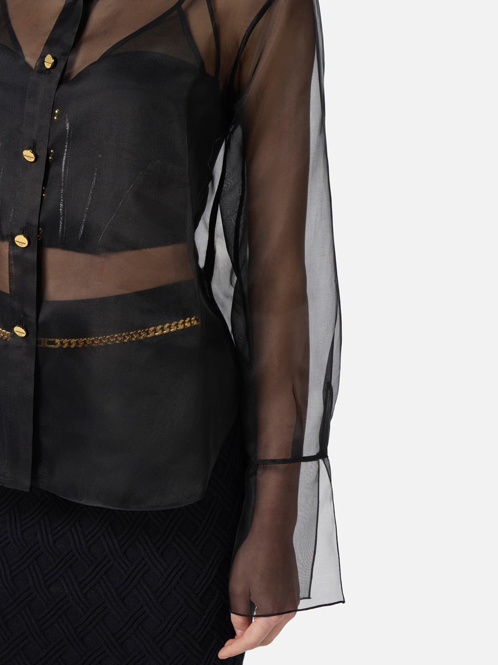 Camicia Elisabetta Franchi da Donna - Nero
