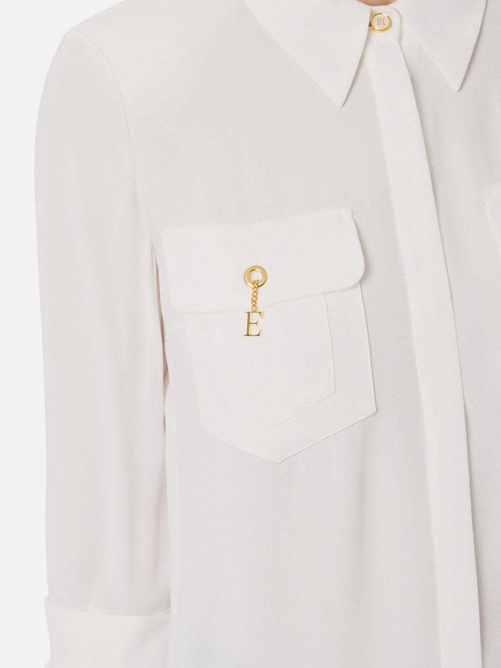 Camicia Elisabetta Franchi da Donna - Avorio