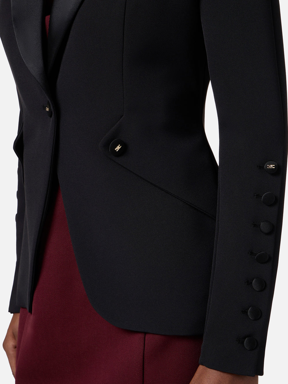 Blazer Elisabetta Franchi da Donna - Nero