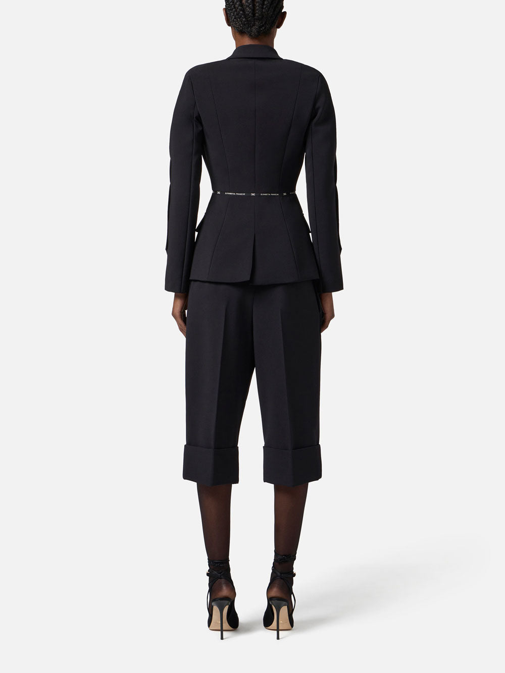 Blazer Elisabetta Franchi da Donna - Nero