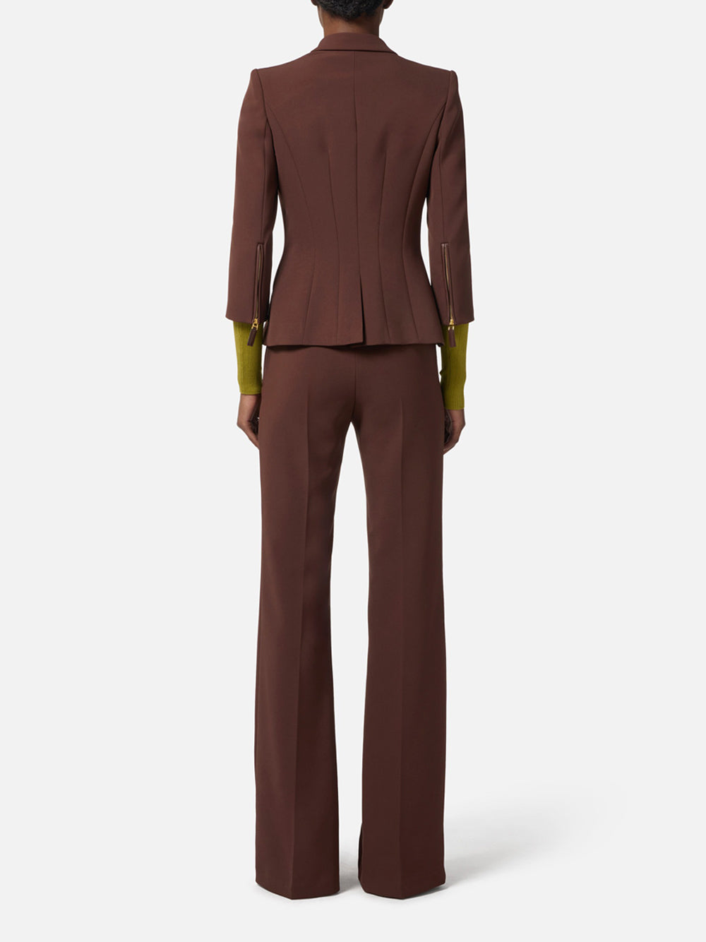 Blazer Elisabetta Franchi da Donna - Coffee Marrone