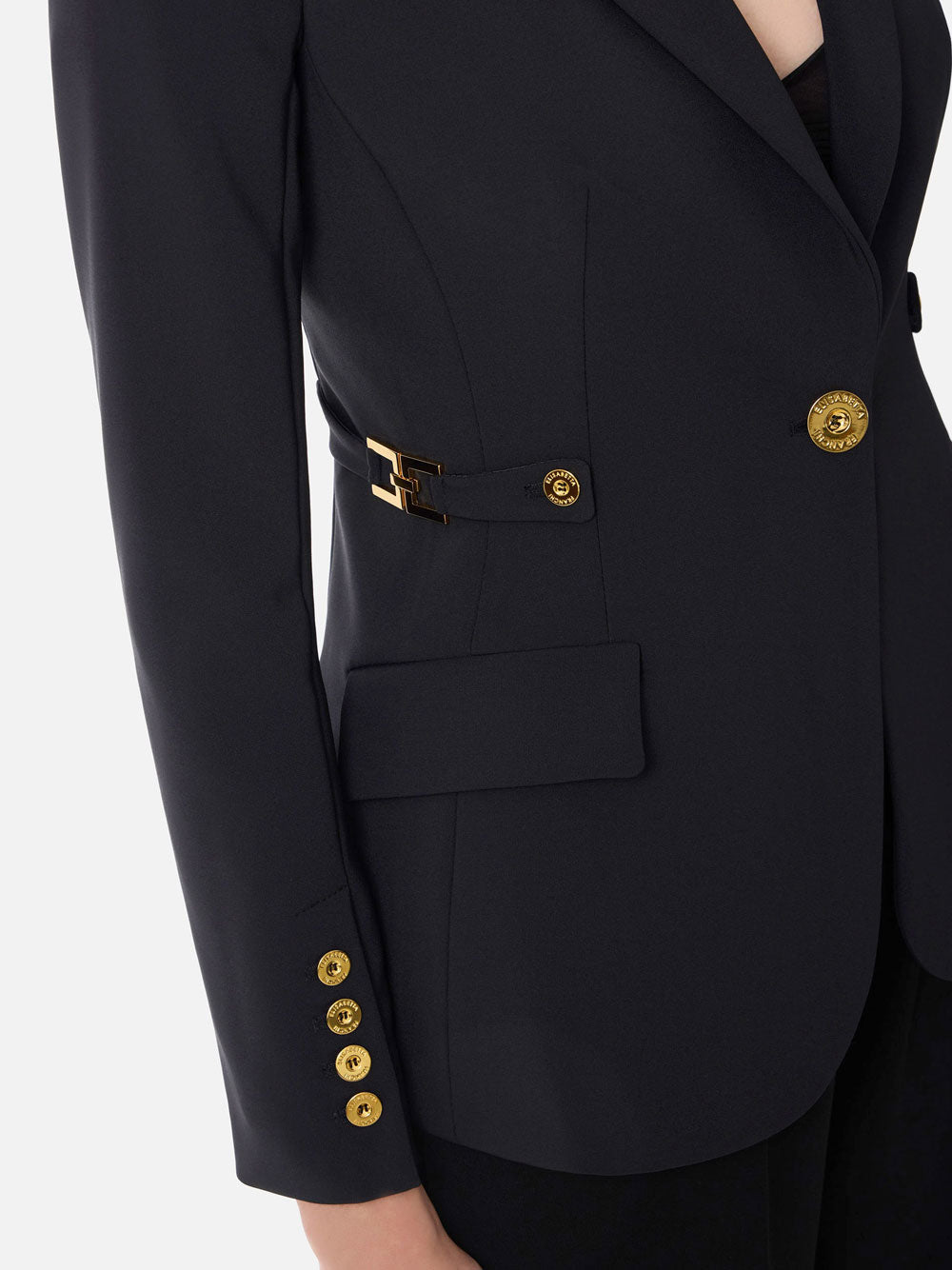 Blazer Elisabetta Franchi da Donna - Nero