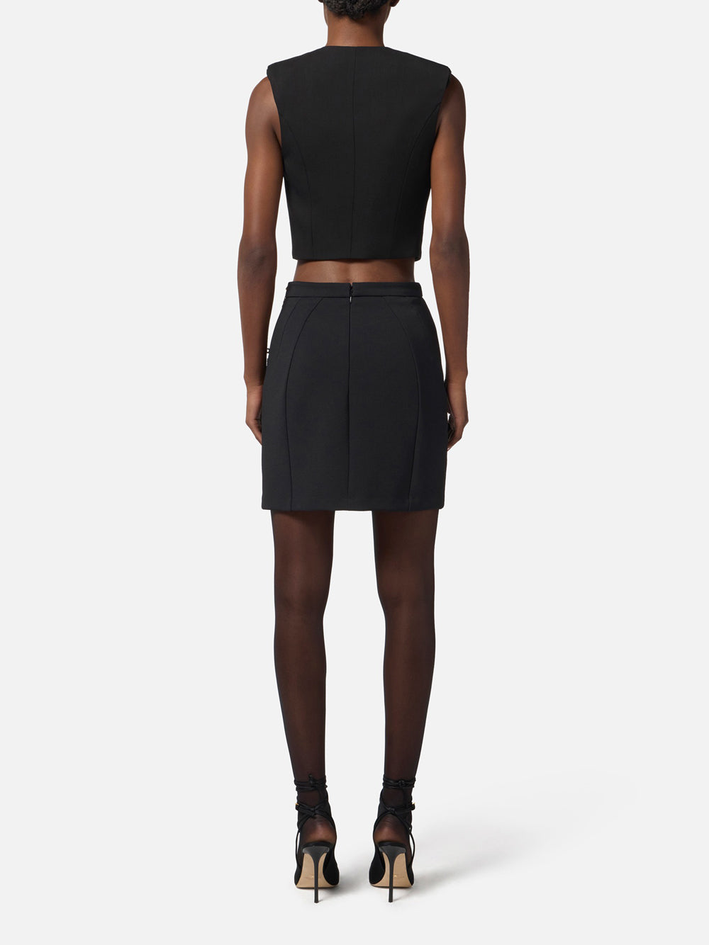 Gilet Elisabetta Franchi da Donna - Nero