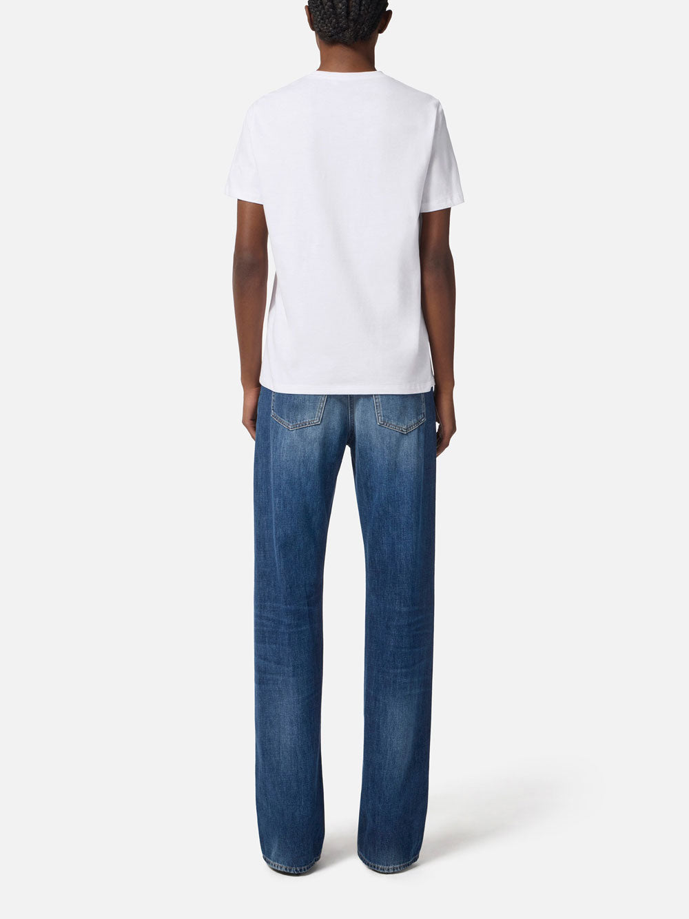 T-shirt Elisabetta Franchi da Donna - Gesso Avorio
