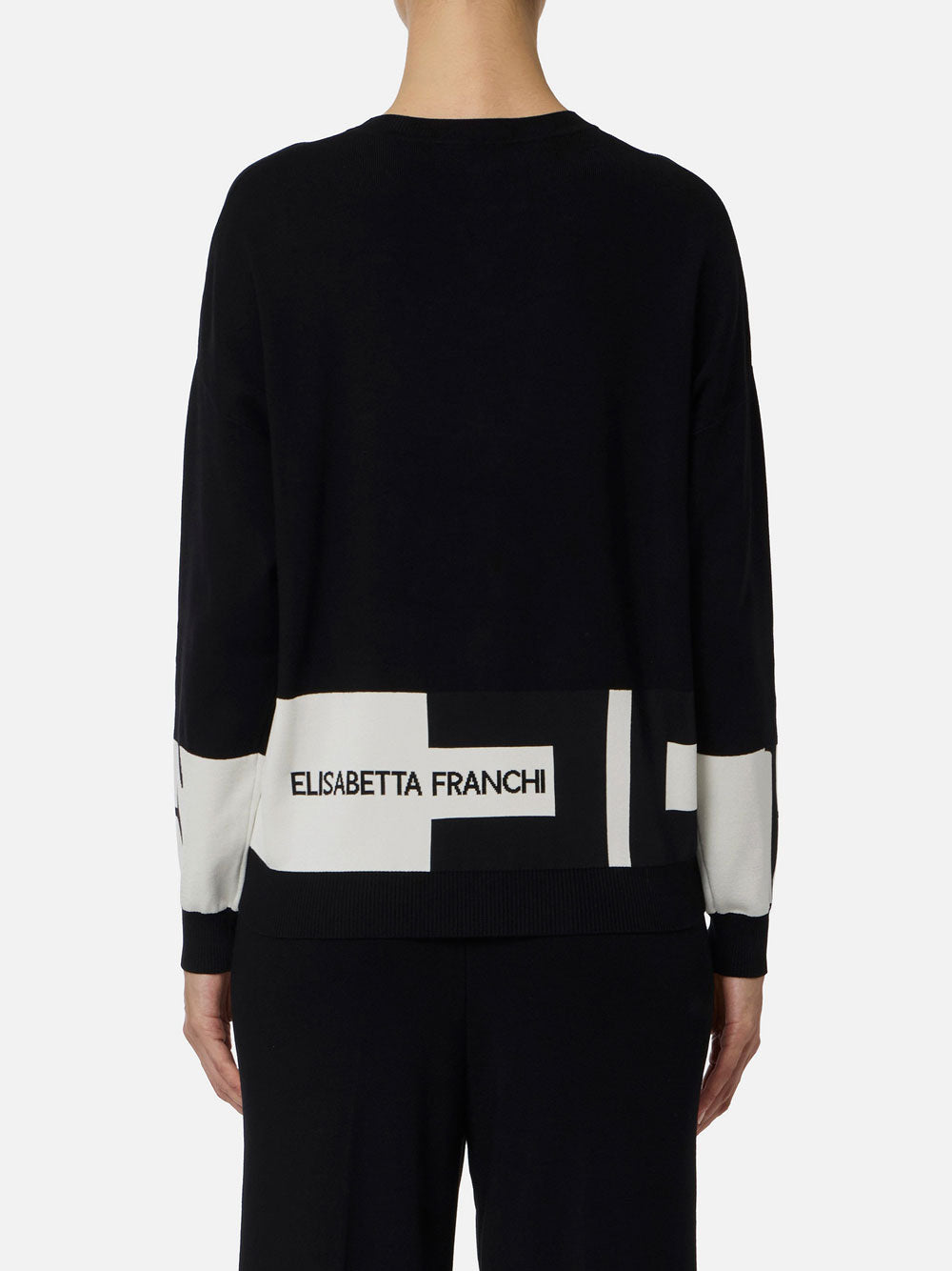Maglia Elisabetta Franchi da Donna - Milk Nero