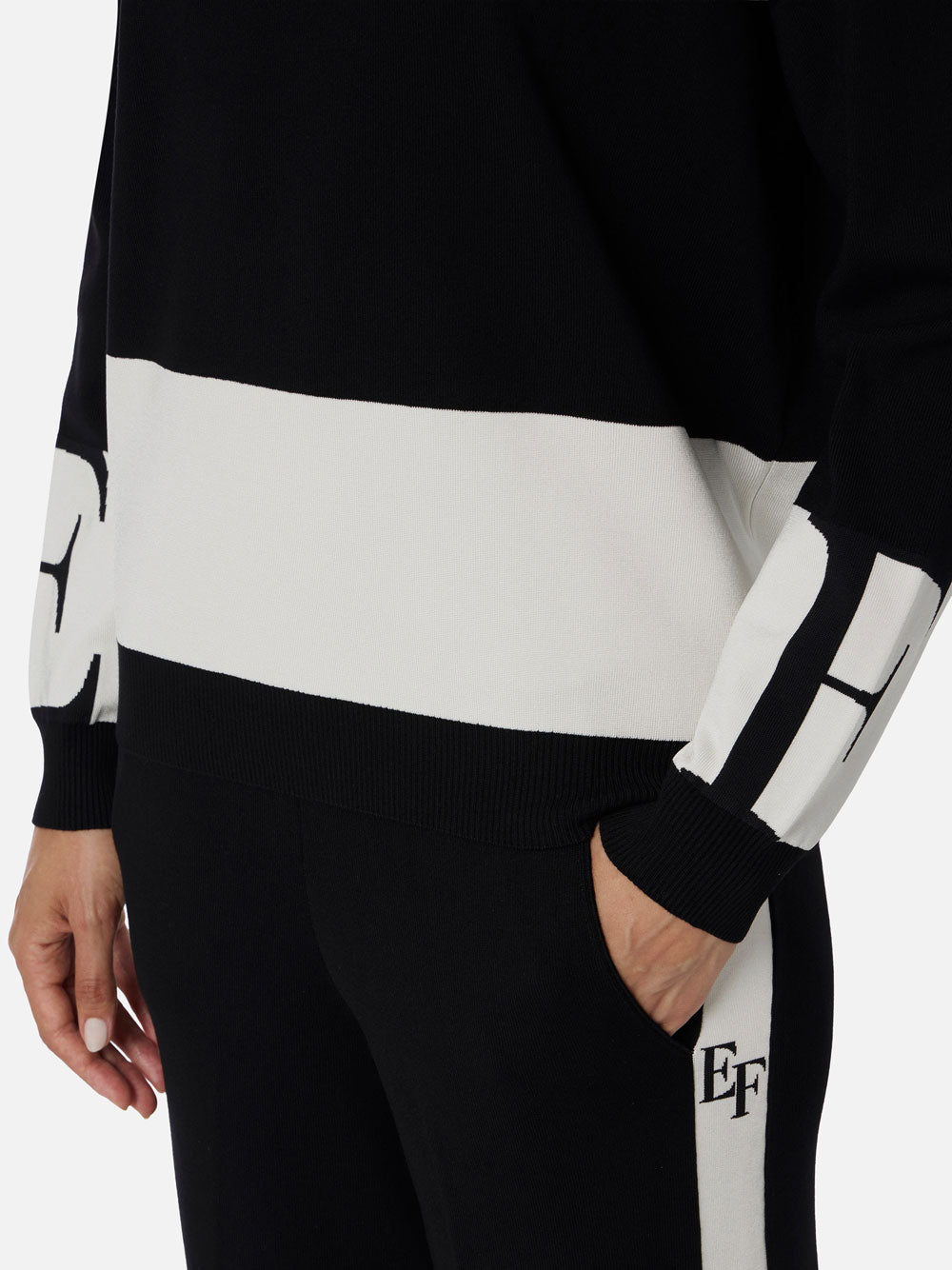 Maglia Elisabetta Franchi da Donna - Milk Nero