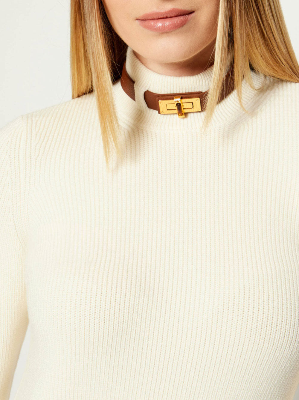 Pullover Elisabetta Franchi da Donna - Milk Bianco