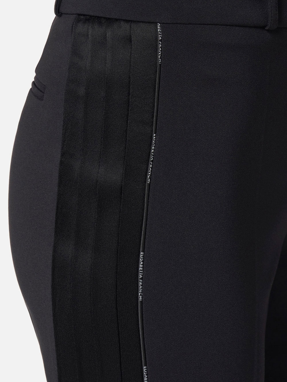 Pantalone Capri Elisabetta Franchi da Donna - Nero