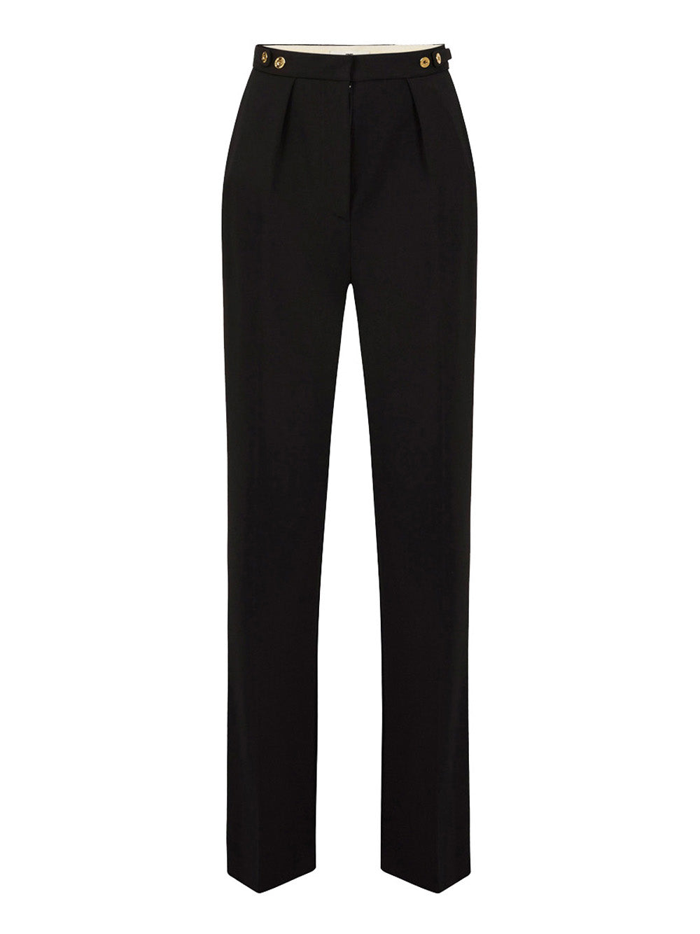 Pantalone Straight Elisabetta Franchi da Donna - Nero