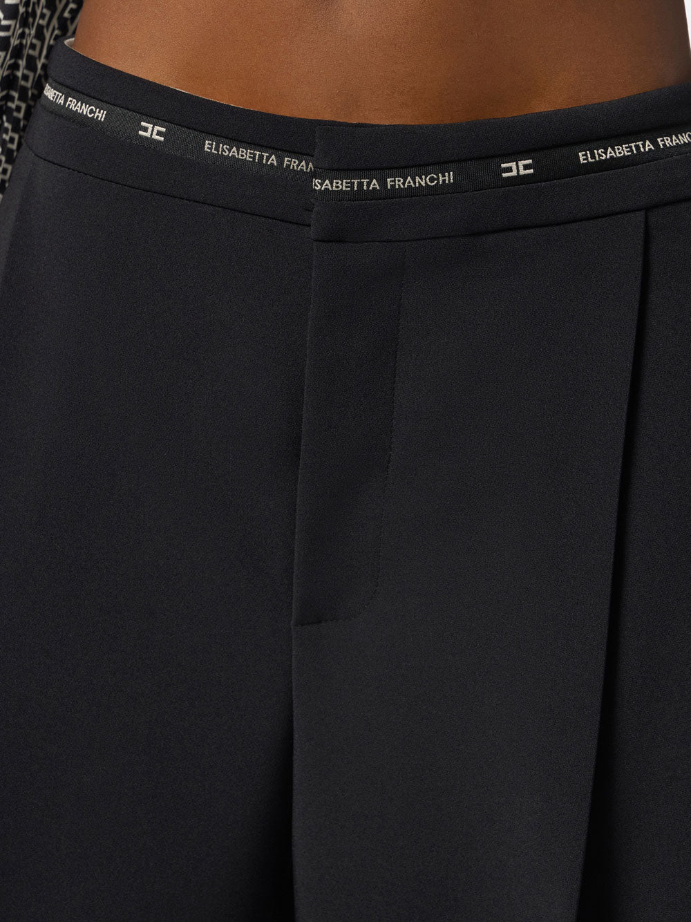 Bermuda Elisabetta Franchi da Donna - Nero