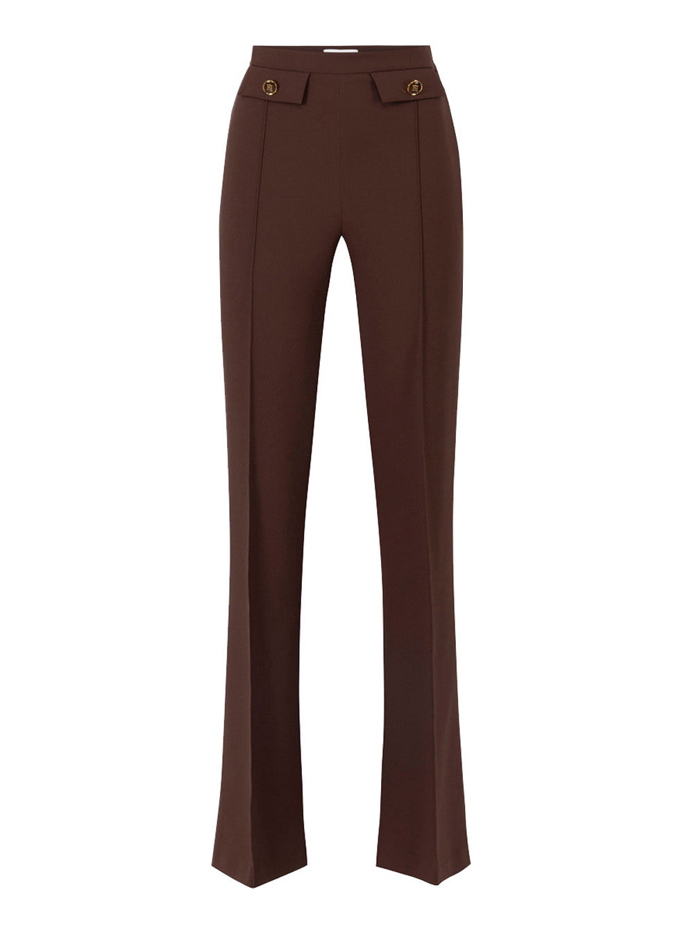 Pantalone Palazzo Elisabetta Franchi da Donna - Coffee Marrone