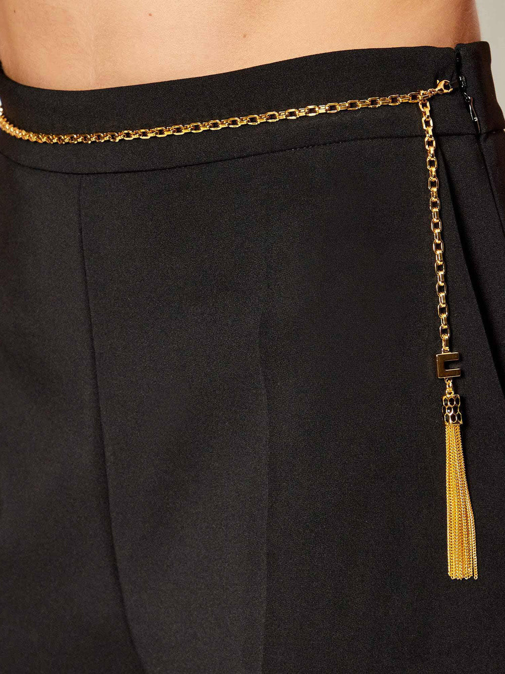Shorts Elisabetta Franchi da Donna - Nero