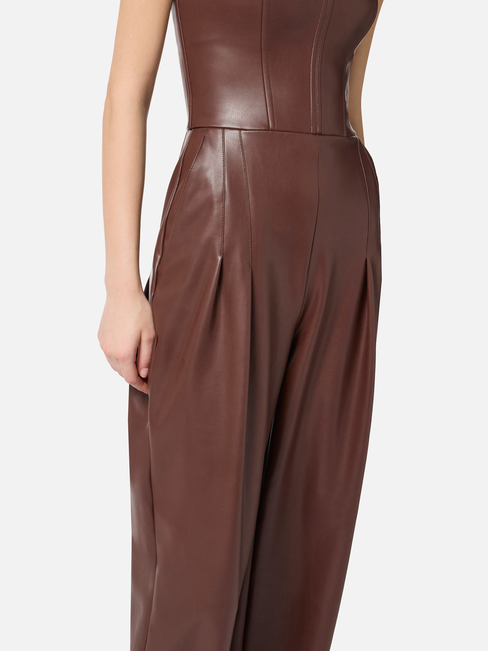 Jumpsuit Elisabetta Franchi da Donna - Coffee Marrone