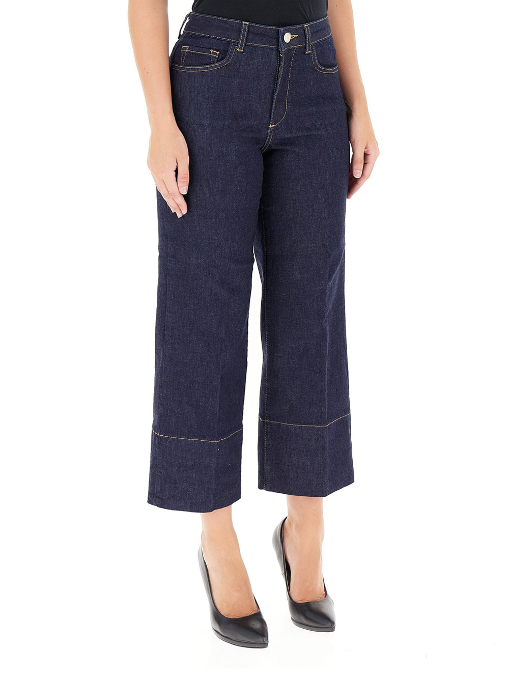 Jeans Tapered Emme Marella Kentia da Donna - Denim