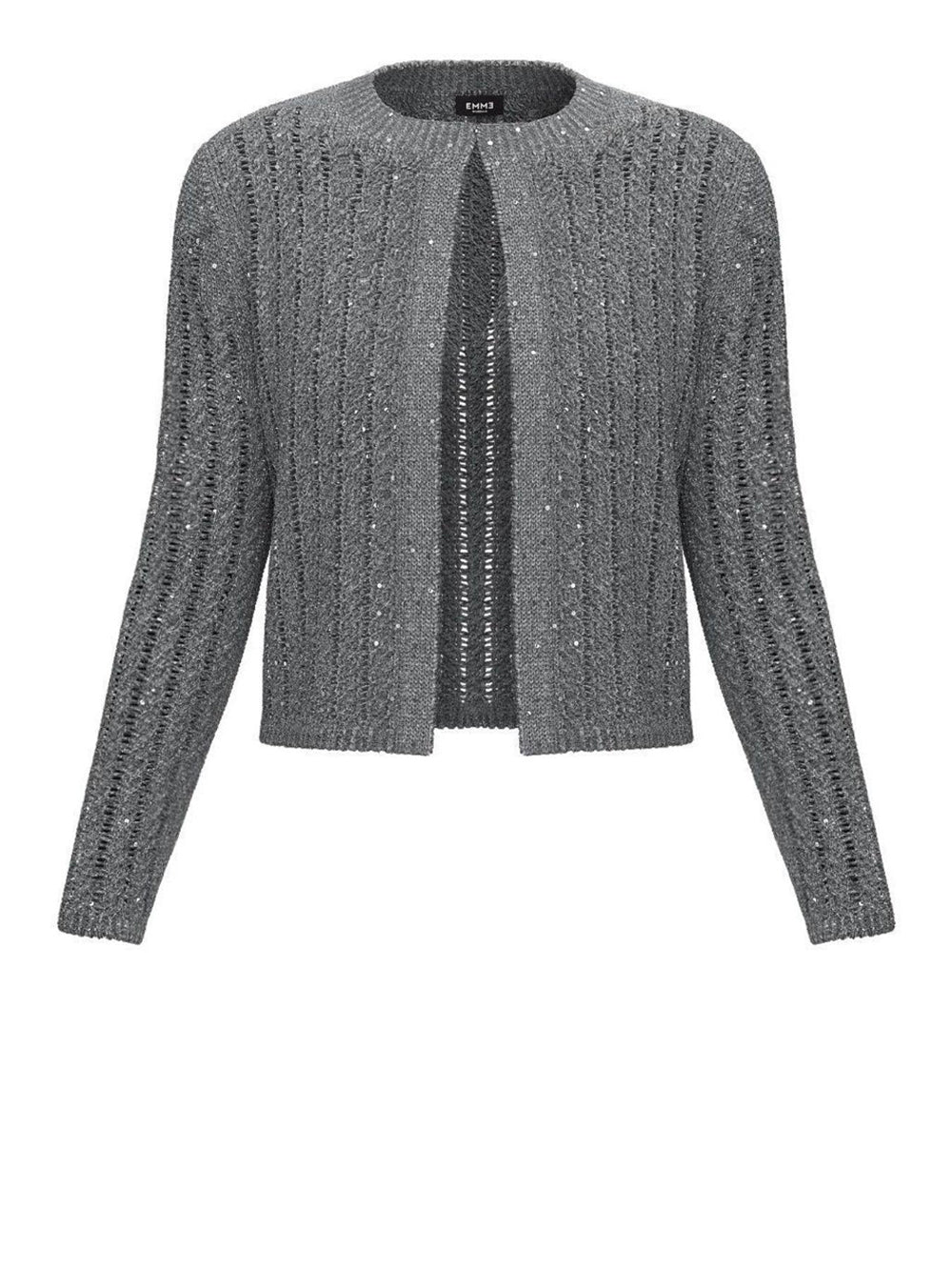 Cardigan Emme Marella Crimea da Donna - Grigio