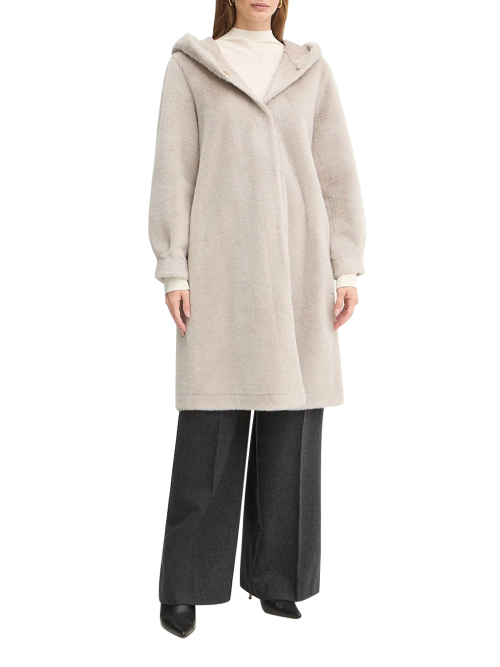 Cappotto Emme Marella Calotta da Donna - Grigio