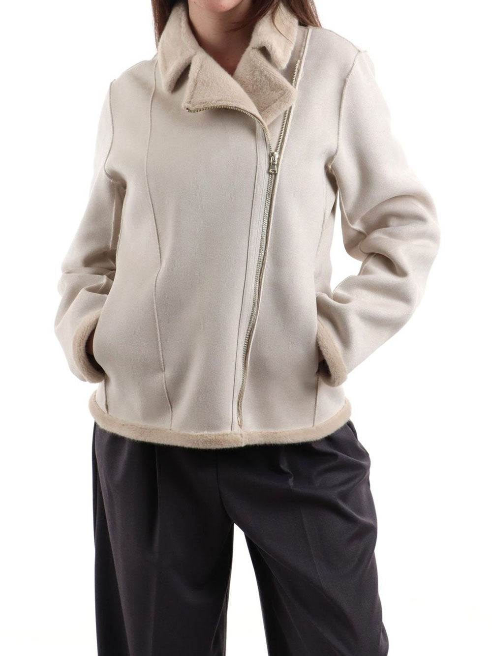 Giubbino Emme Marella Ghiacci da Donna - Beige