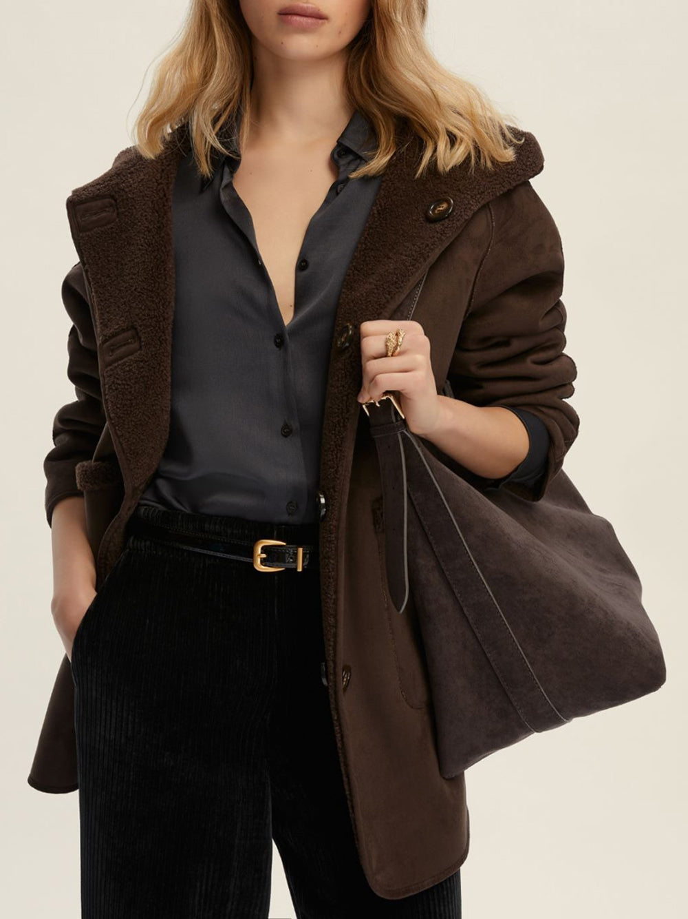 Giubbotto Emme Marella Gavetta da Donna - Marrone