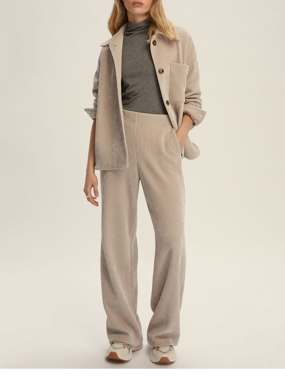 Pantalone Jogger Emme Marella Foster da Donna - Avorio