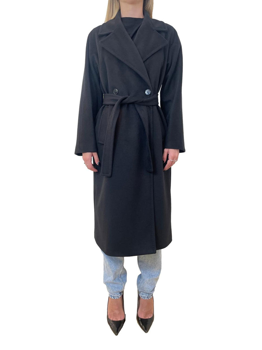 Cappotto Emme Marella Opale da Donna - Nero