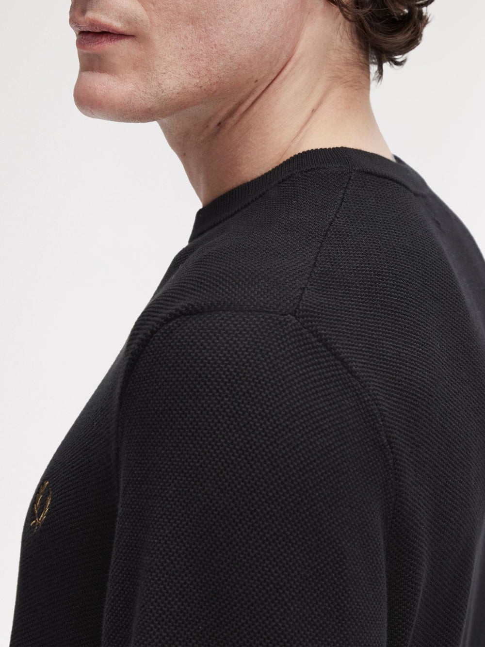 Pullover Fred Perry da Uomo - Nero