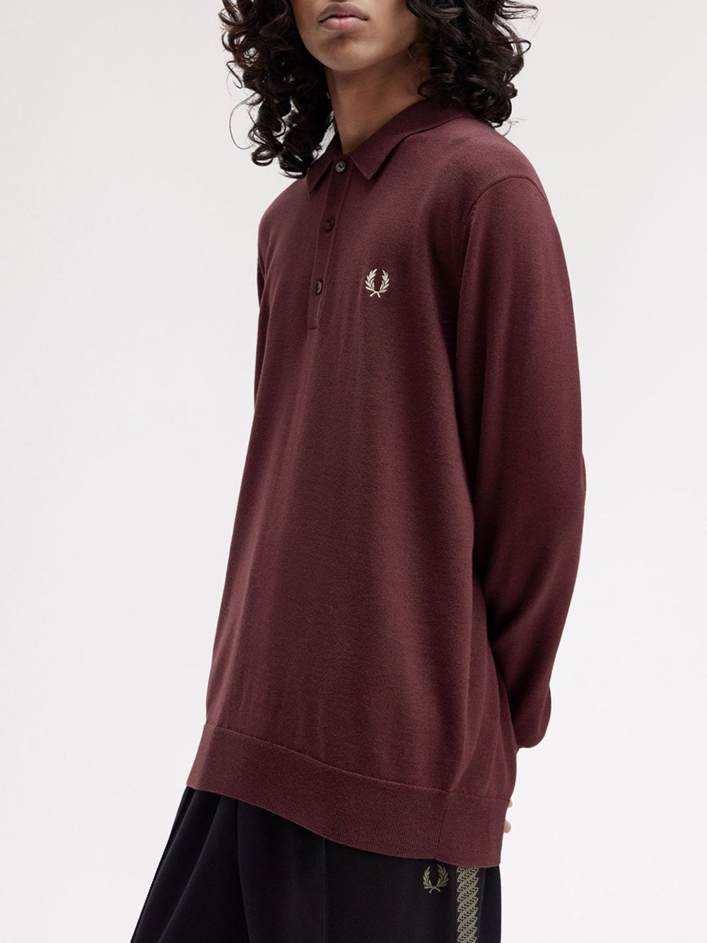 Polo Fred Perry da Uomo - Bordeaux