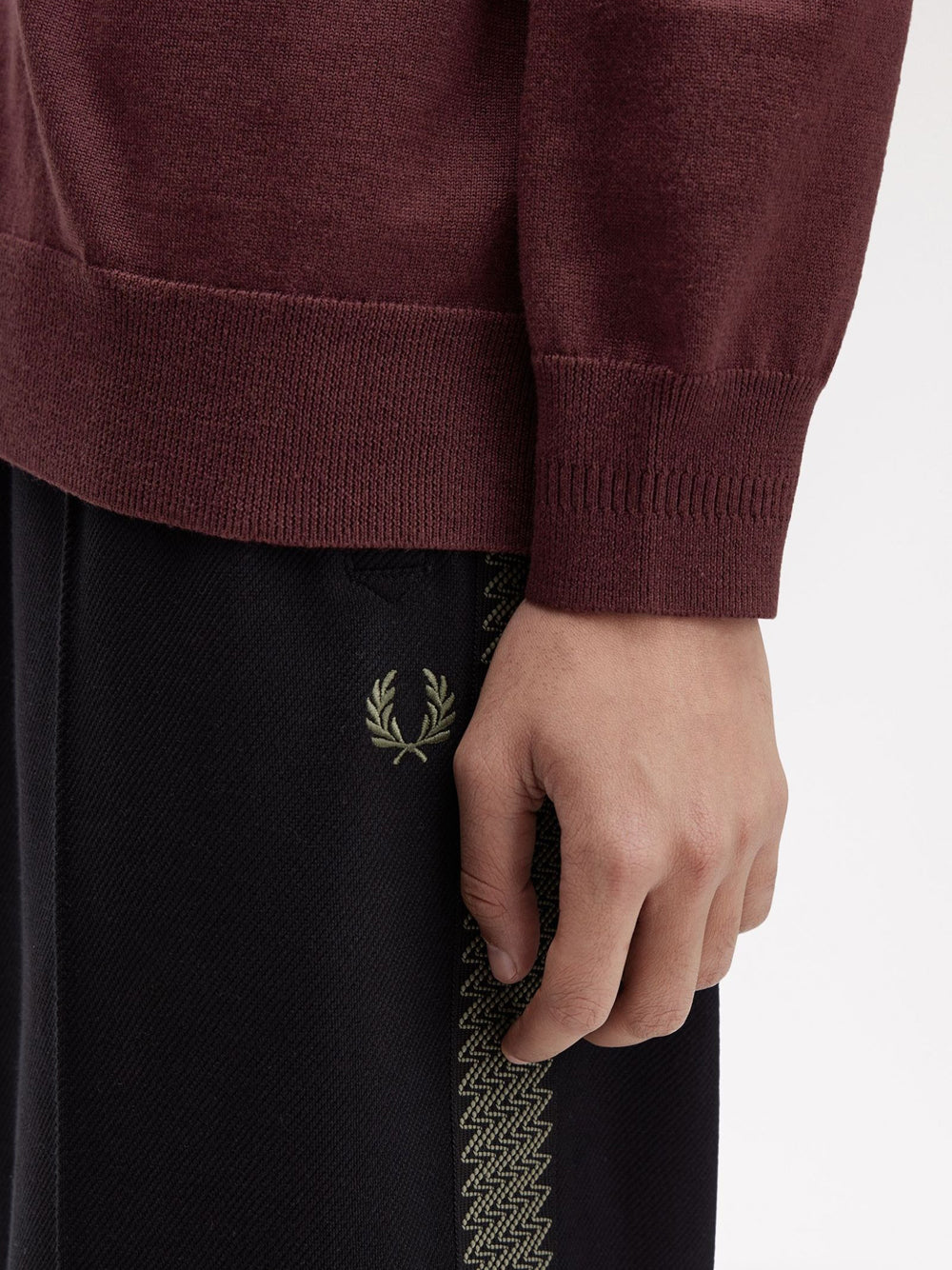 Polo Fred Perry da Uomo - Bordeaux