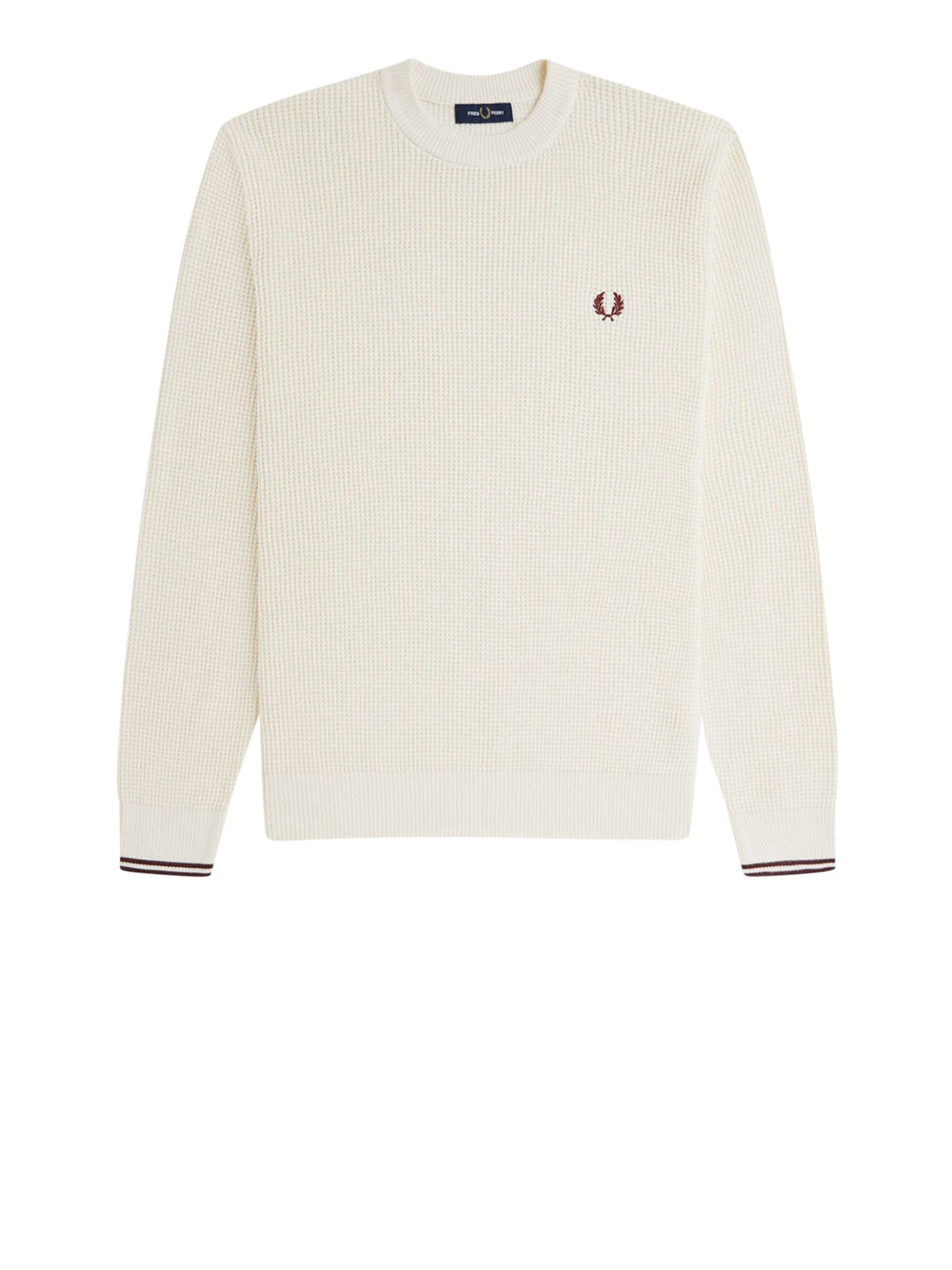 Pullover Fred Perry da Uomo - Avorio