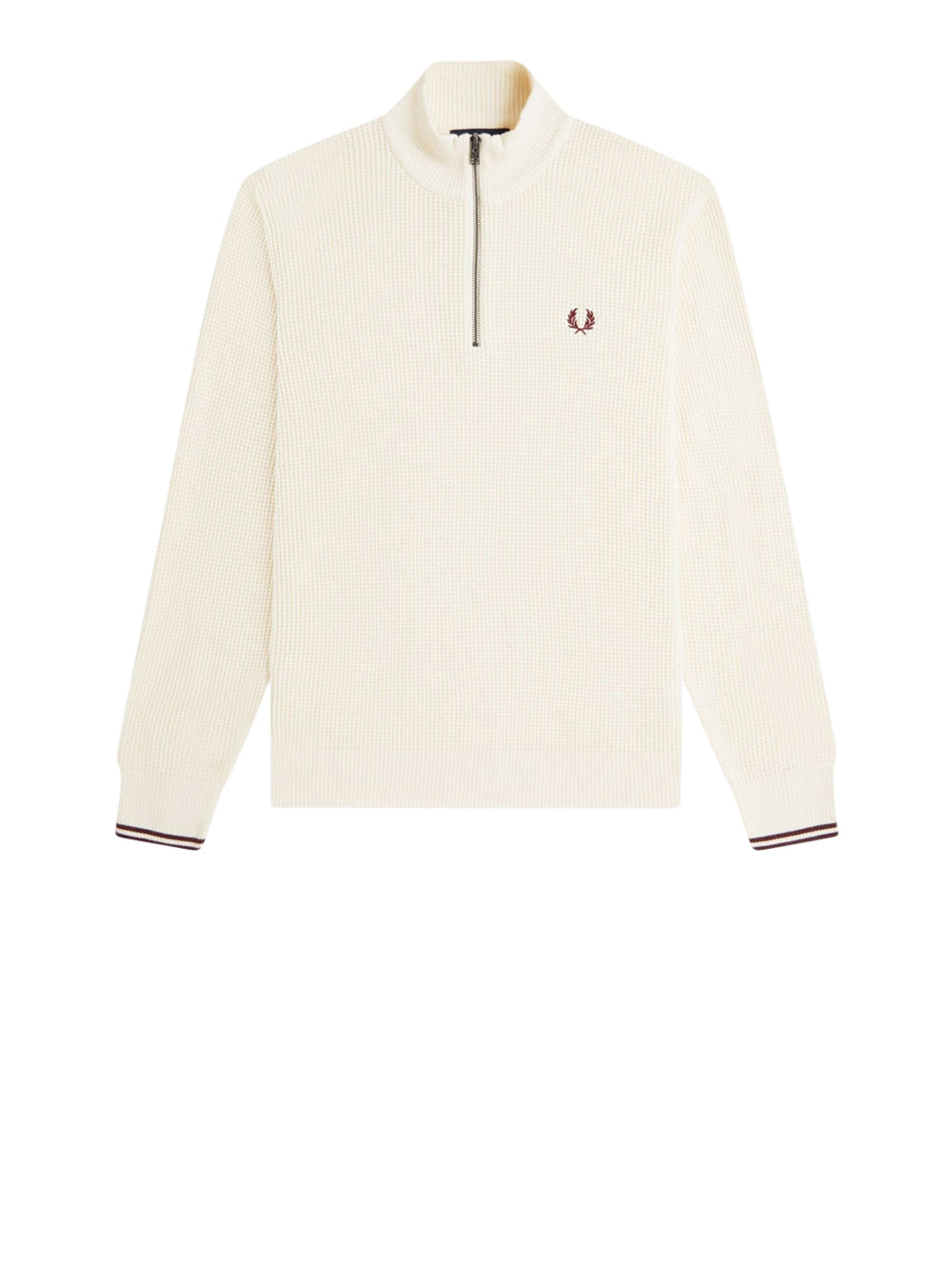 Pullover Fred Perry da Uomo - Avorio