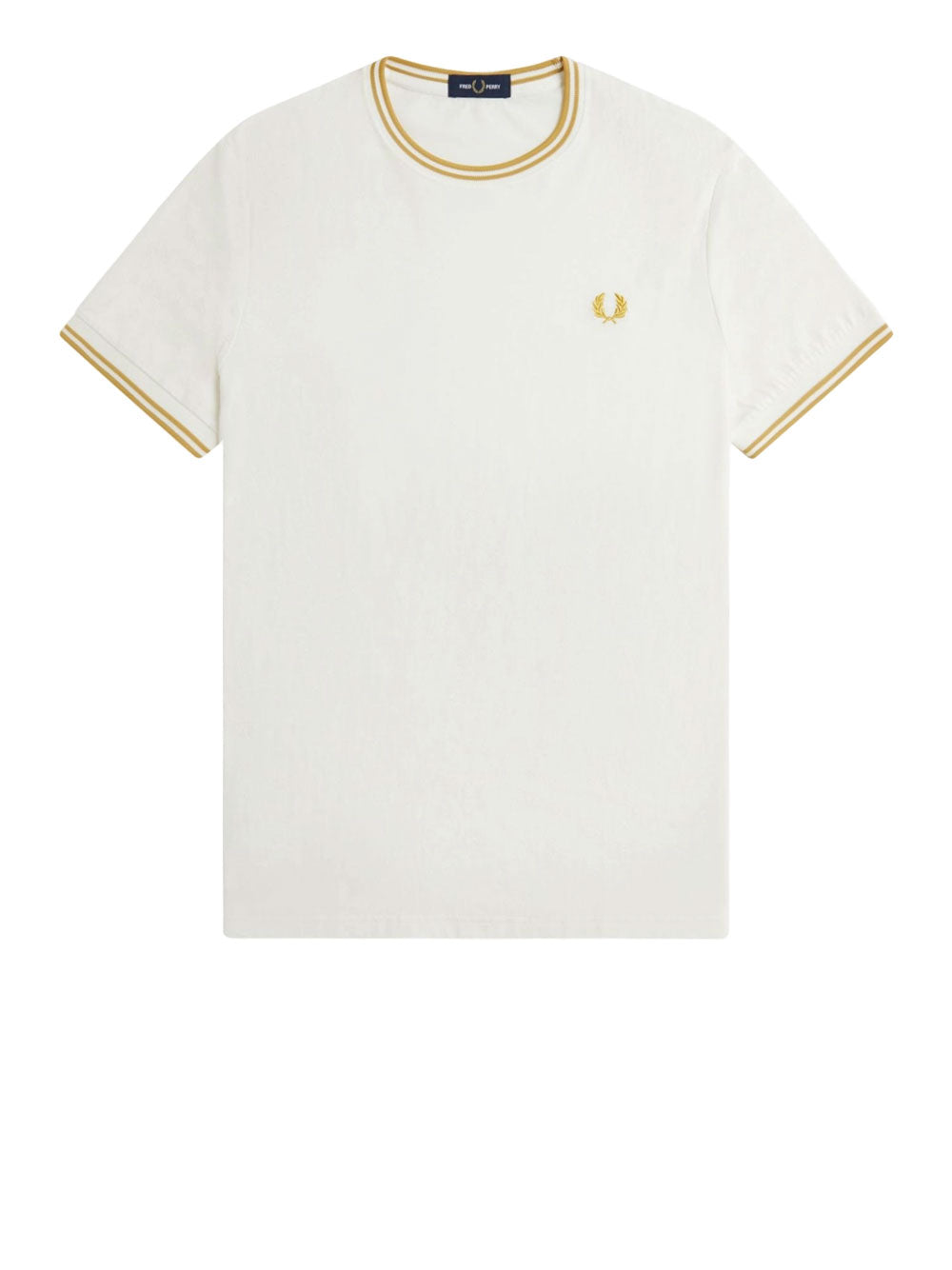 T-shirt Fred Perry da Uomo - Bianco