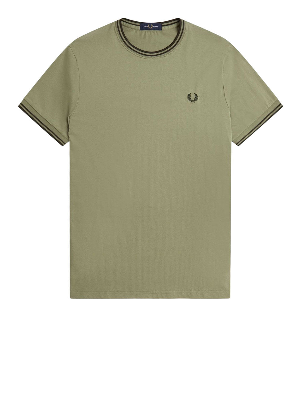 T-shirt Fred Perry da Uomo - Verde