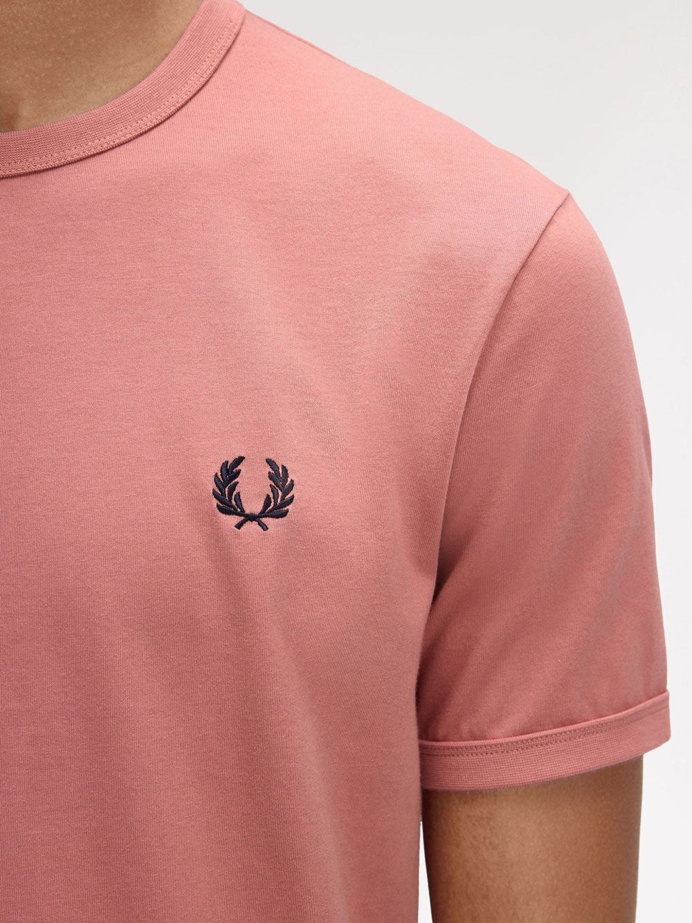 T-shirt Fred Perry da Uomo - Rosa
