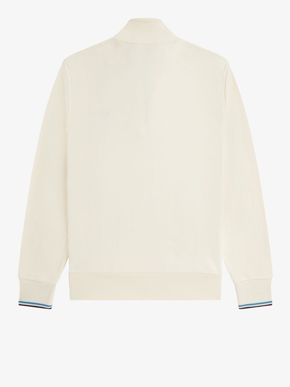 Felpa Zip Fred Perry da Uomo - Avorio