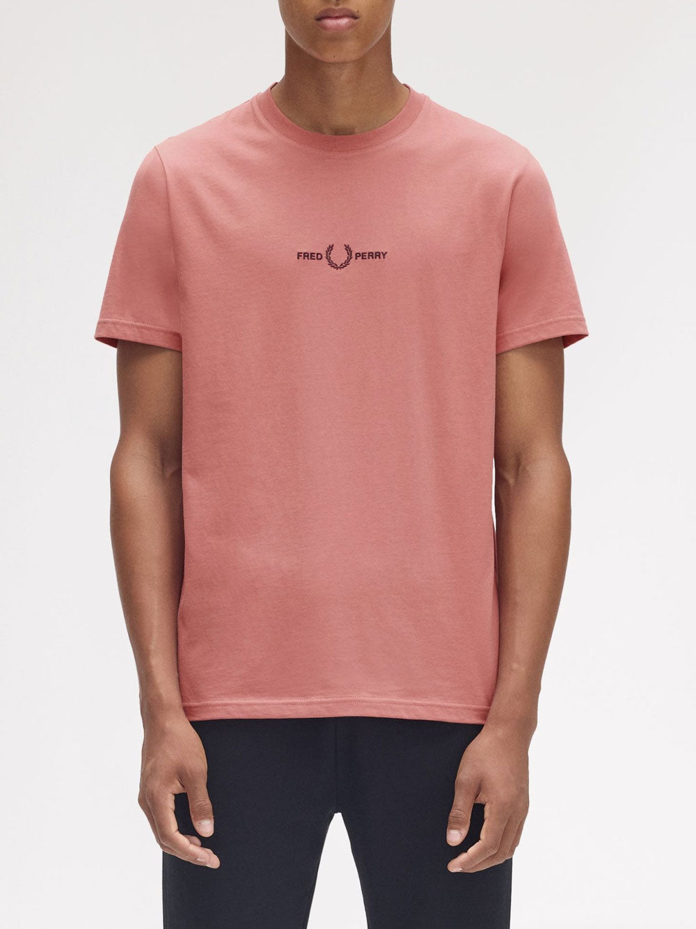 T-shirt Fred Perry da Uomo - Rosa