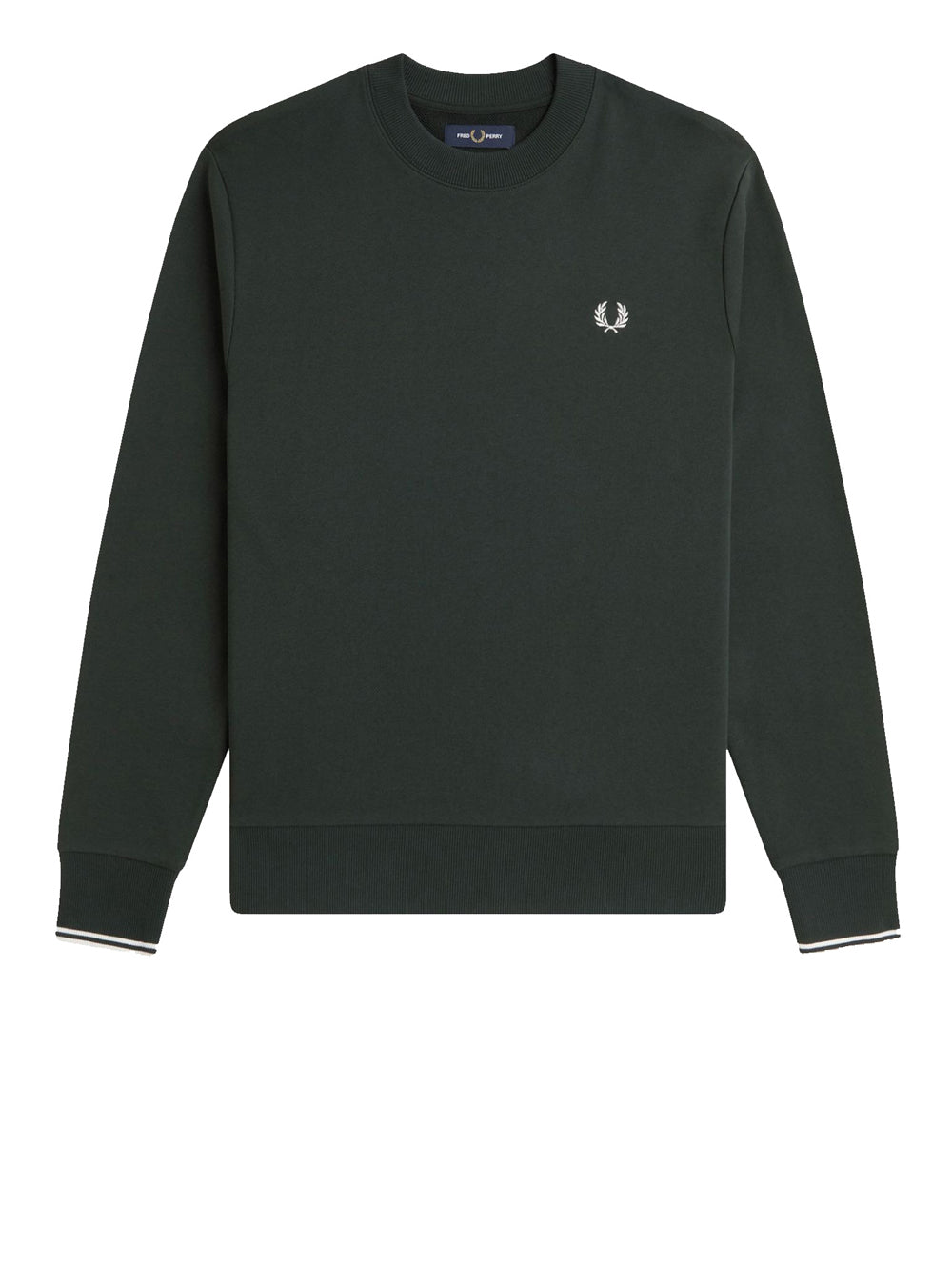 Felpa Fred Perry da Uomo - Verde