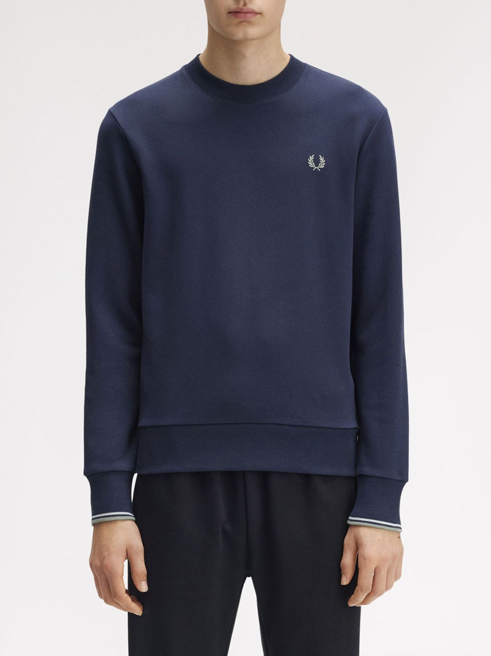 Felpa Fred Perry da Uomo - Blu