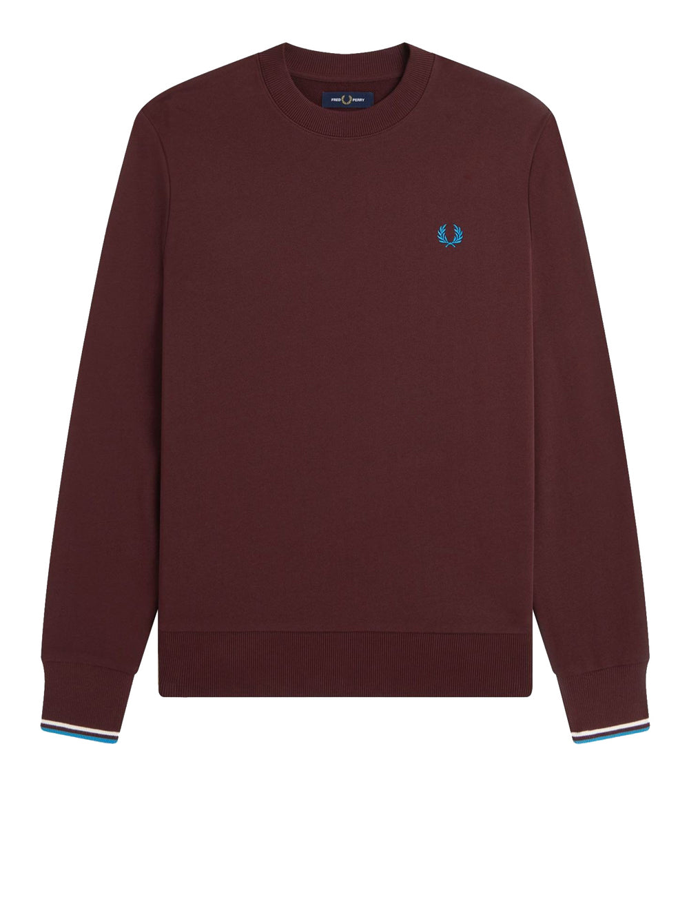 Felpa Fred Perry da Uomo - Bordeaux