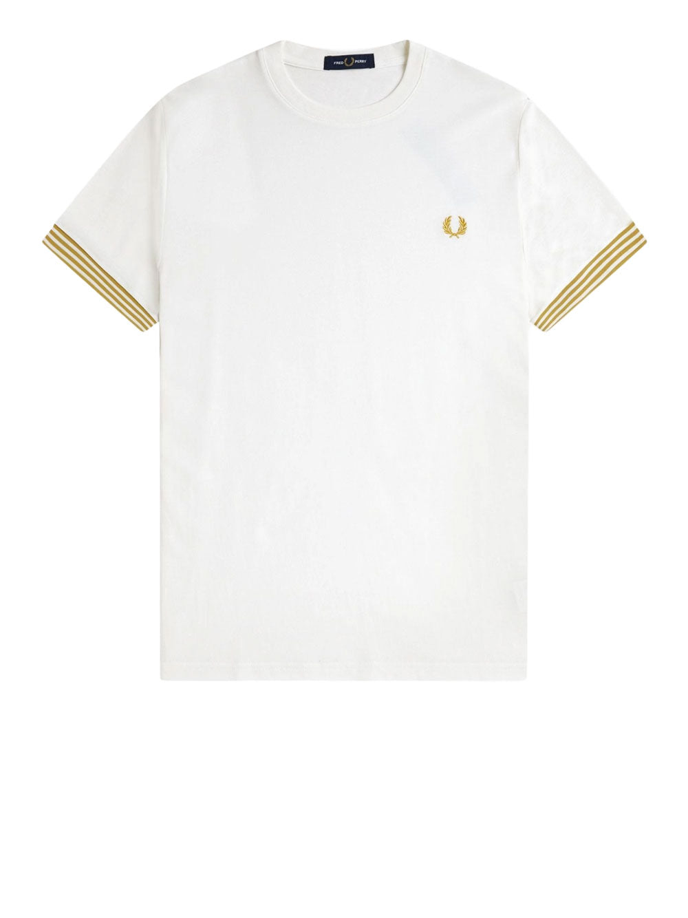 T-shirt Fred Perry da Uomo - Bianco