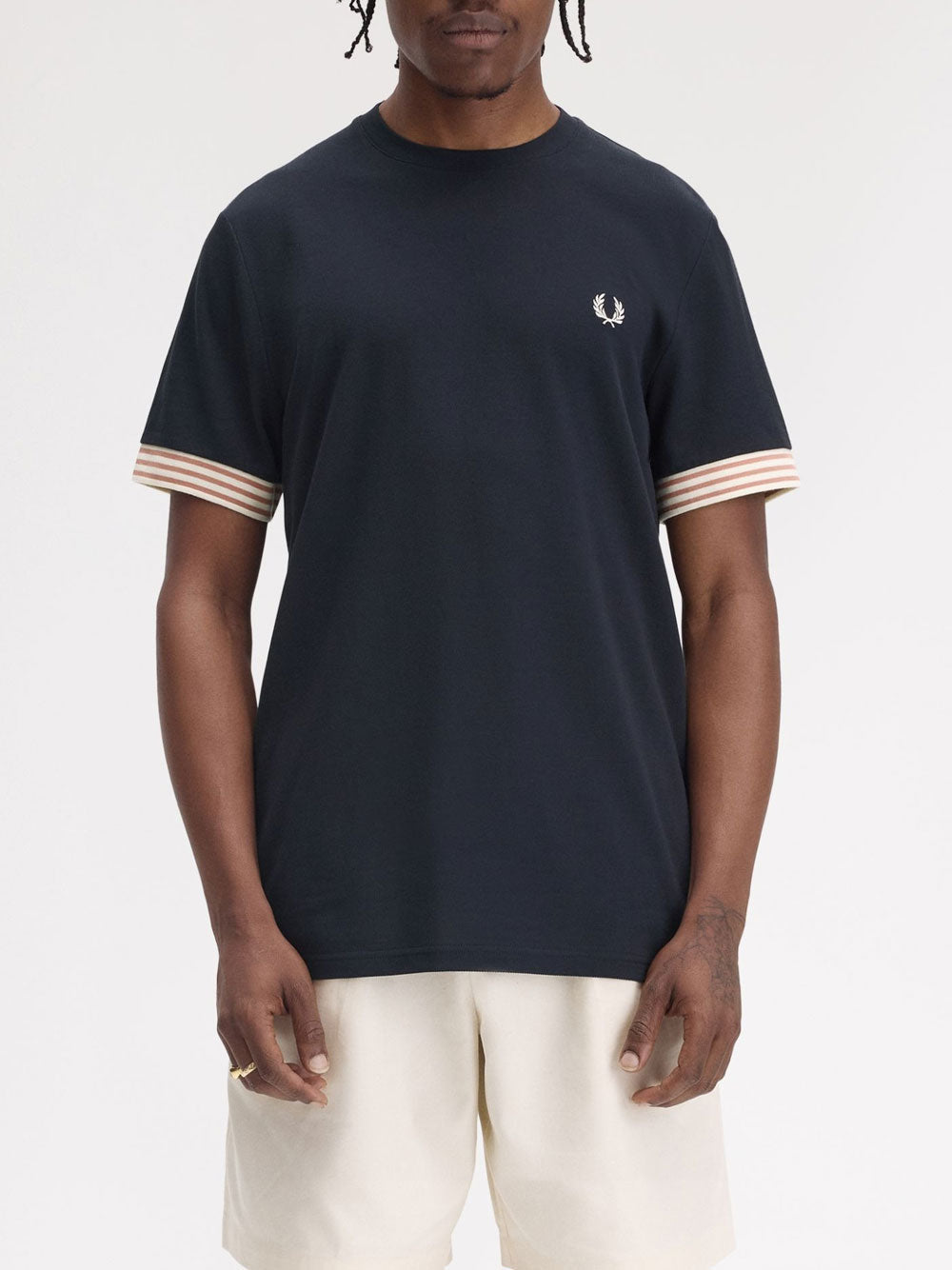 T-shirt Fred Perry da Uomo - Blu