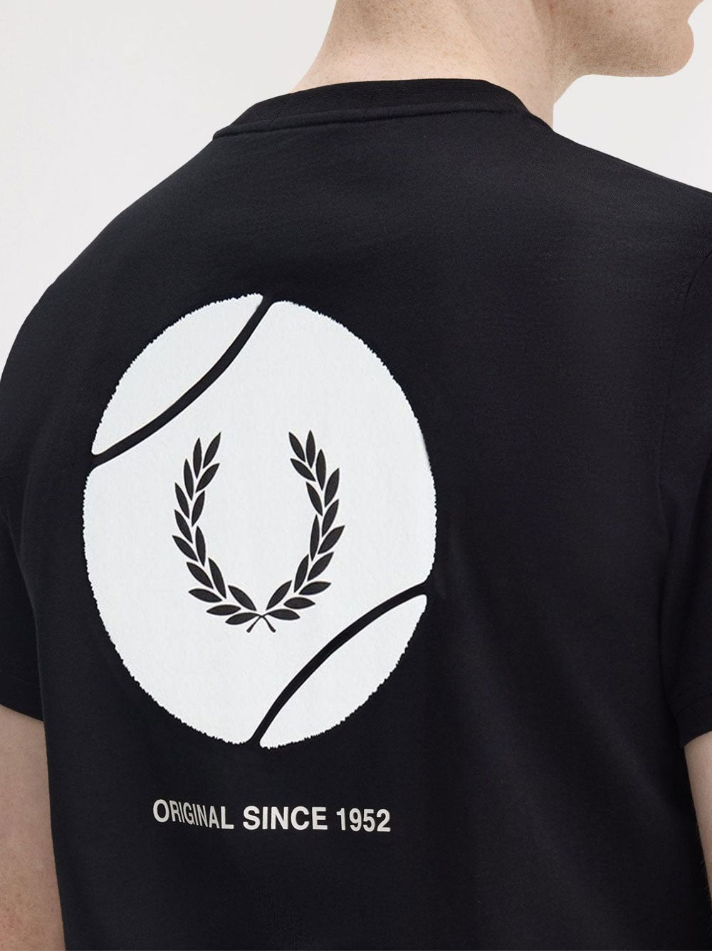 T-shirt Fred Perry da Uomo - Nero