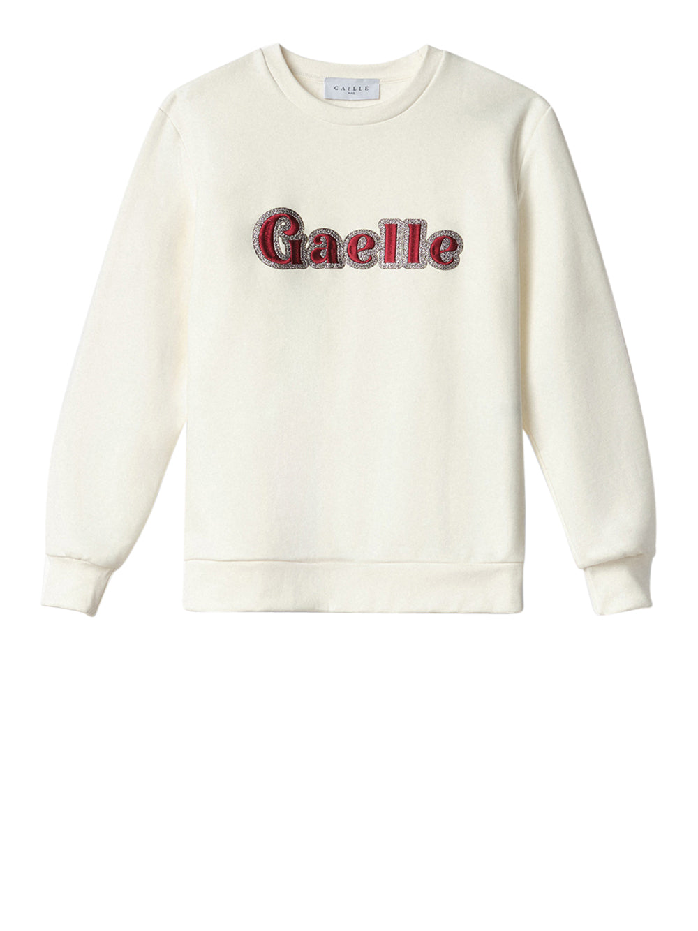 Gaëlle Paris Felpa Gaelle da Donna - Bianco