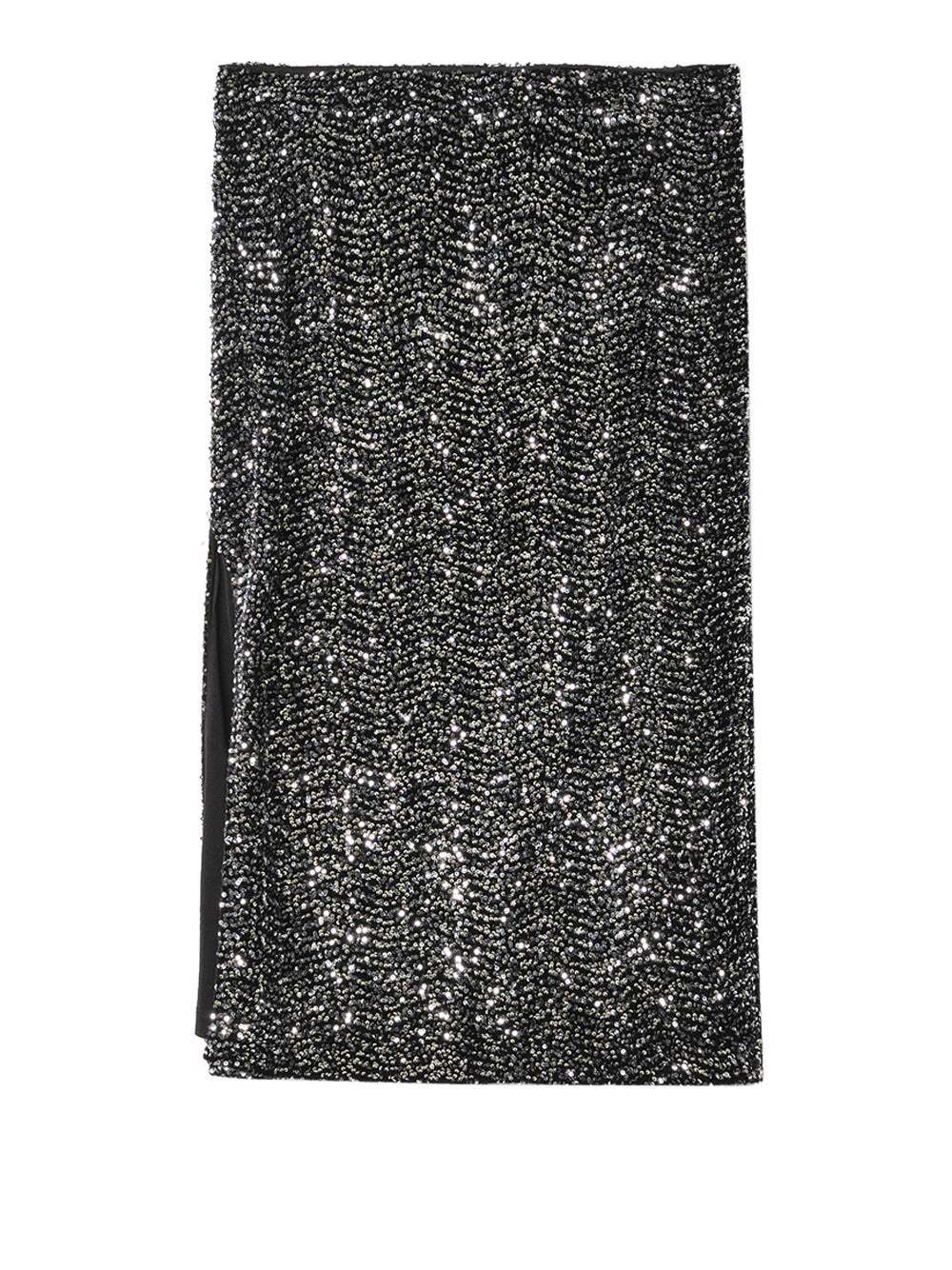 Gaëlle Paris Gonna Longuette Gaelle Paillettes da Donna - Argento