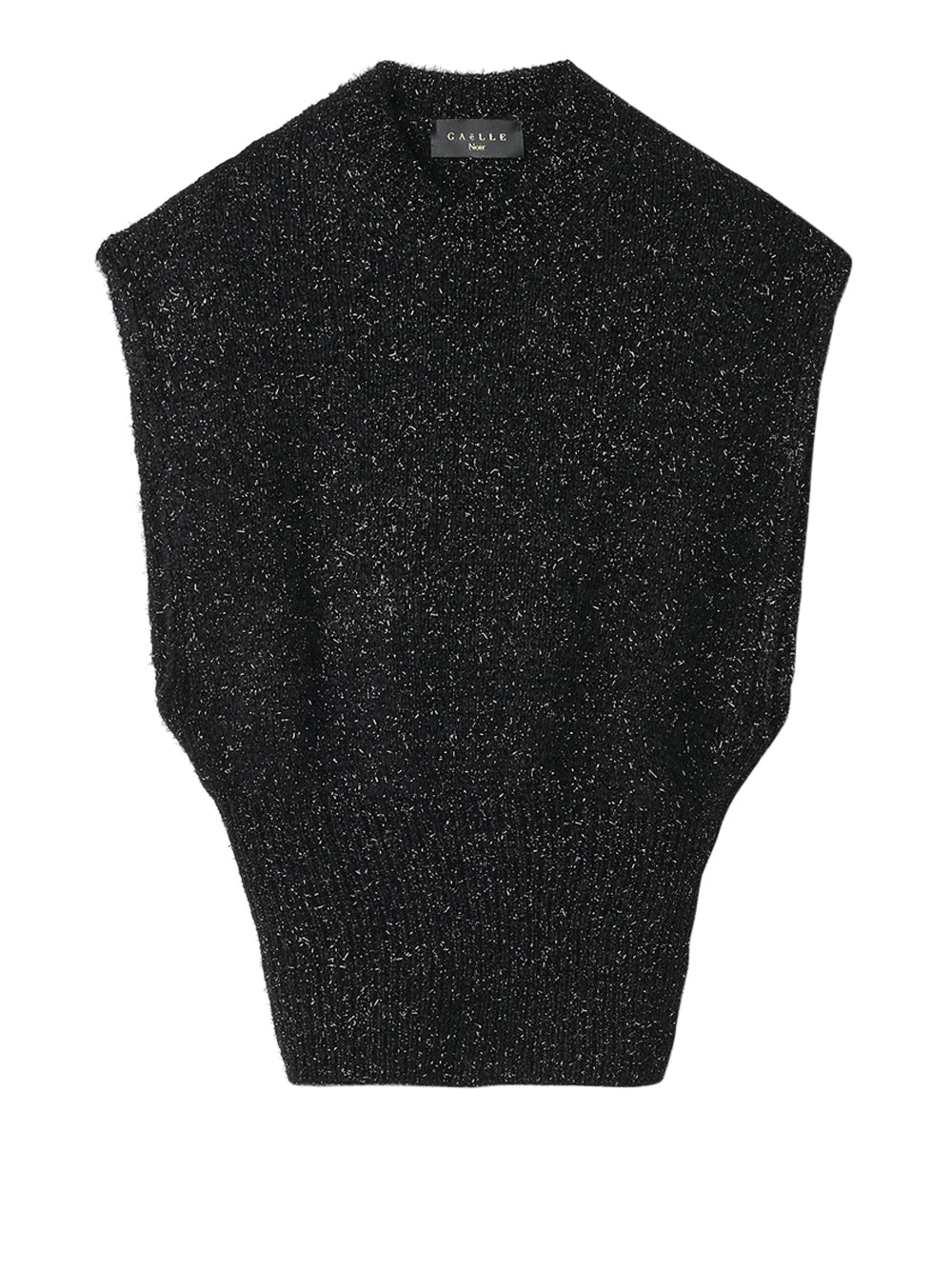 Gaëlle Paris Top Gaelle Lurex da Donna - Nero