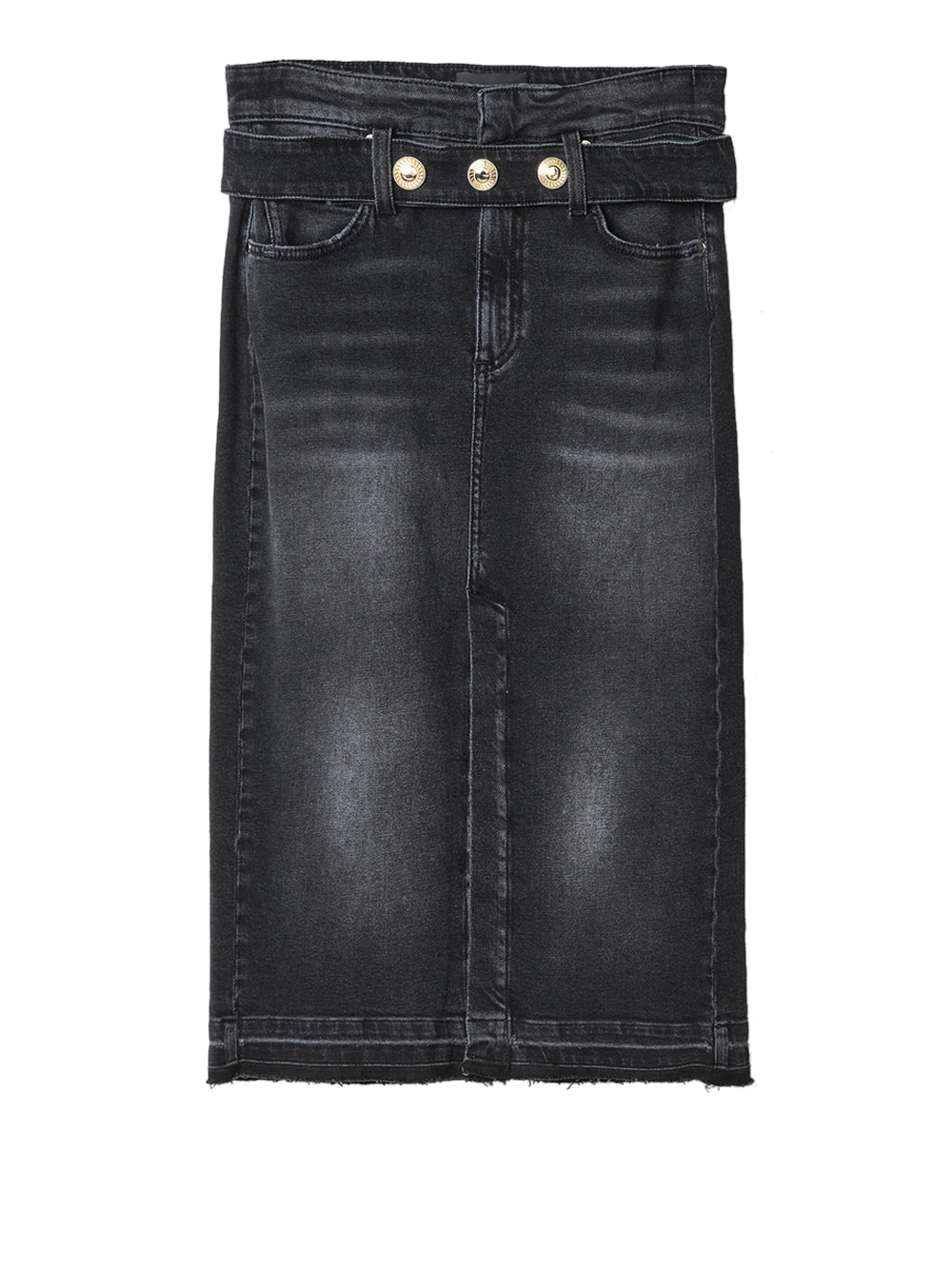Gaëlle Paris Jeans Wide Gaelle da Donna - Nero